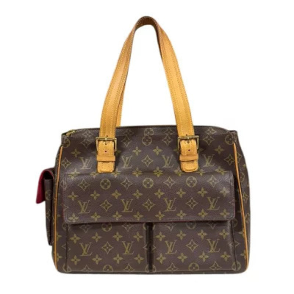 Louis Vuitton Multiplicit Monogram Shoulder Bag Canvas Brown